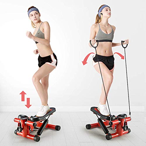 YF-SURINA Equipo de deportes de interior Stepper, Fitness Pedal Fitness Home Stepper, Máquina de adelgazamiento de peso doméstico Máquina de escalar el pie en el lugar Máquina de piernas flacas peque