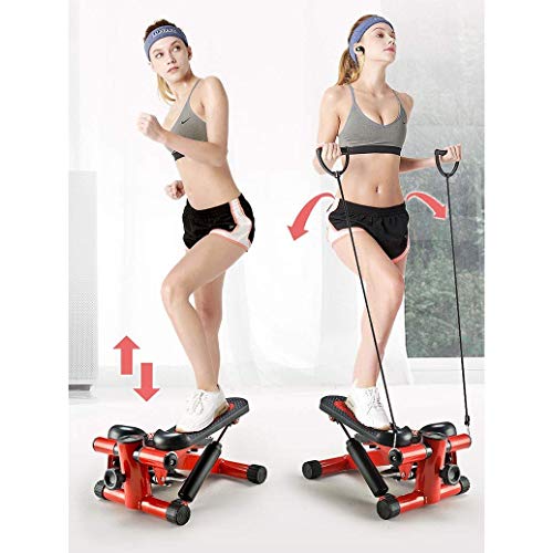YF-SURINA Equipo deportivo para interiores Stepper, Fitness Pedal Fitness Ejercicio en casa Ejercicio Elíptico Twister Stepper - Acero de calidad mejorada, Entrenamiento fácil de pie, Pantalla digita YF-SURINA Equipo deportivo para interiores Stepper, Fitness Pedal Fitness Ejercicio en casa Ejercicio Elíptico Twister Stepper - Acero de calidad mejorada, Entrenamiento fácil de pie, Pantalla digita