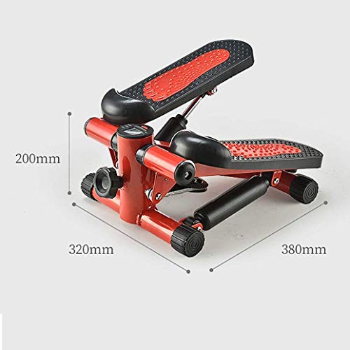 YF-SURINA Equipo deportivo para interiores Stepper, Fitness Pedal Fitness Ejercicio en casa Ejercicio Elíptico Twister Stepper - Acero de calidad mejorada, Entrenamiento fácil de pie, Pantalla digita