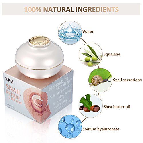 Y.F.M Crema Facial para Día y Noche, Hidratante y Nutritiva - Reafirma, Nutre y Repara - Reducir las Arrugas y Líneas Finas, Rejuvenece tu piel, Anti Edad, Anti Manchas para Mujer y Hombre