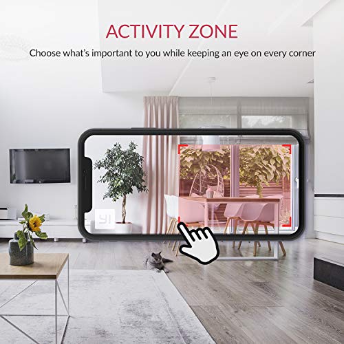 YI Cámara Vigilancia, Cámara IP Wifi 1080p Sistema de Seguridad de Full HD, Detección de Movimiento, Visión Nocturna, Audio de 2 Vias y Nube con App para iOs y Android (Blanco) YI Cámara Vigilancia, Cámara IP Wifi 1080p Sistema de Seguridad de Full HD, Detección de Movimiento, Visión Nocturna, Audio de 2 Vias y Nube con App para iOs y Android (Blanco)