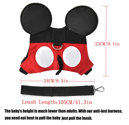 Yimidear Bebé Mochila Anti-Perdida con Correa de Seguridad Mini Correa para Niños y Niñas Yimidear Bebé Mochila Anti-Perdida con Correa de Seguridad Mini Correa para Niños y Niñas
