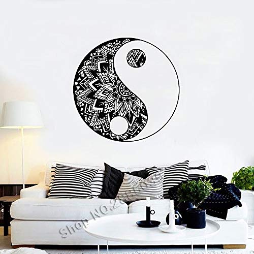 Yin Yang Yoga Patrón Tatuajes de pared Mandala Pegatina Vinilo Extraíble Decoración del hogar Bohemio Bohemio Estilo Papel pintado Creativo Calcomanía A2 M 56cm x 56cm Yin Yang Yoga Patrón Tatuajes de pared Mandala Pegatina Vinilo Extraíble Decoración del hogar Bohemio Bohemio Estilo Papel pintado Creativo Calcomanía A2 M 56cm x 56cm