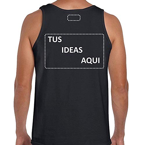 YISAMA Camisetas de Tirantes para Hombres Personalizada