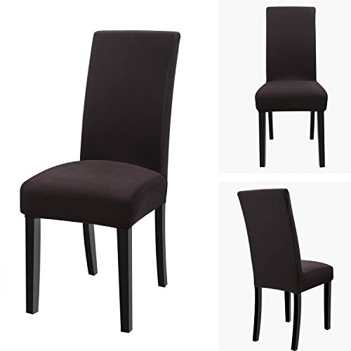 YISUN Fundas de Silla de Comedor en Spandex, Elásticas y Modernas, Extraíbles y Lavables, Fundas de Licra para Sillas Altas 4/6 Piezas Fundas Protectoras para Sillas YISUN Fundas de Silla de Comedor en Spandex, Elásticas y Modernas, Extraíbles y Lavables, Fundas de Licra para Sillas Altas 4/6 Piezas Fundas Protectoras para Sillas