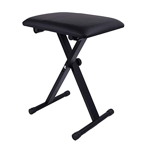 Yiyu Piano Regulable en Altura, Taburete de Piano, Taburete Plegable Banco Teclado, Taburete del Piano Negro, Asiento de Piano de Acero, Taburete x (Color : Black) Yiyu Piano Regulable en Altura, Taburete de Piano, Taburete Plegable Banco Teclado, Taburete del Piano Negro, Asiento de Piano de Acero, Taburete x (Color : Black)