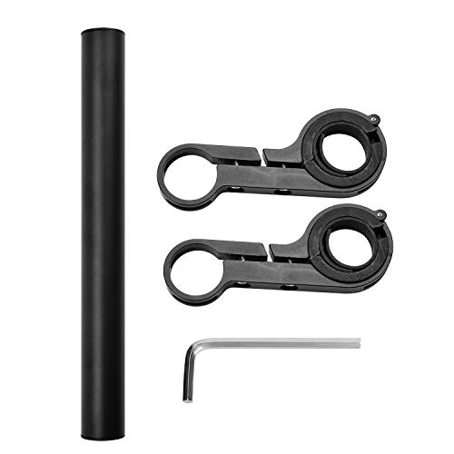 Yizhet Extensor de Manillar de Bicicleta, Extensor de Manillar para Bici Soporte Manillar Bicicleta Soporte de Extensión con Abrazaderas Dobles para,GPS, Soporte para Teléfono,Velocímetro Yizhet Extensor de Manillar de Bicicleta, Extensor de Manillar para Bici Soporte Manillar Bicicleta Soporte de Extensión con Abrazaderas Dobles para,GPS, Soporte para Teléfono,Velocímetro