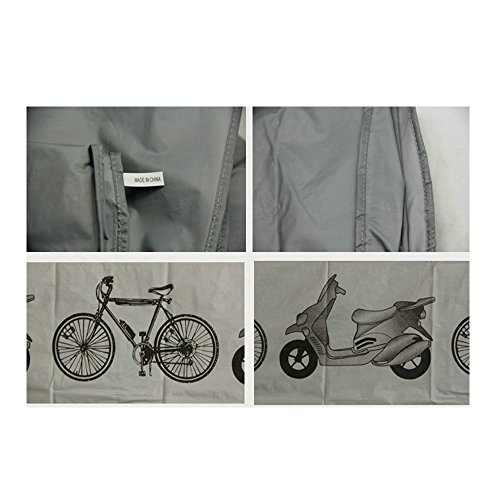 Yizhet Funda Bicicleta,Funda para Bicicleta Impermeable Funda de Protección Bicicleta Funda Bici de Resistente Proteger Bici del Lluvia Polvo 200x 100CM