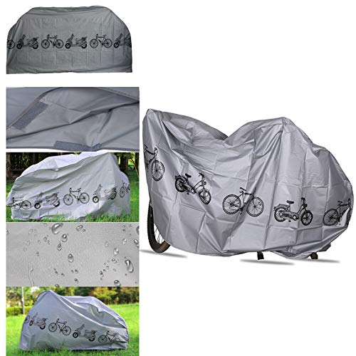 Yizhet Funda Bicicleta,Funda para Bicicleta Impermeable Funda de Protección Bicicleta Funda Bici de Resistente Proteger Bici del Lluvia Polvo 200x 100CM Yizhet Funda Bicicleta,Funda para Bicicleta Impermeable Funda de Protección Bicicleta Funda Bici de Resistente Proteger Bici del Lluvia Polvo 200x 100CM
