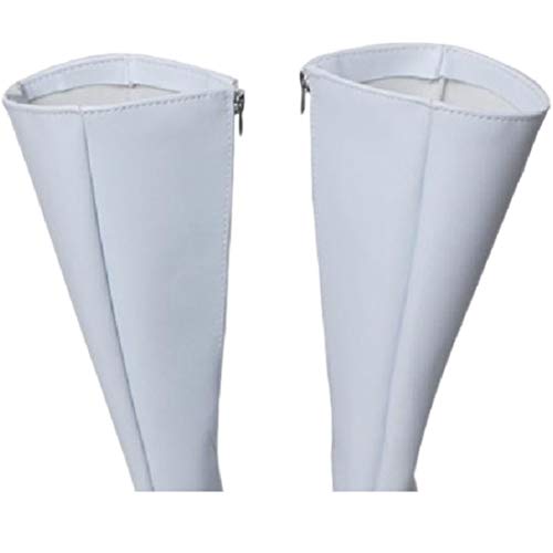 YKJ Anime Cosplay Calza Botas Blanco De Las Señoras De Tacón Bajo Las Botas De La Mascarada Botas Versión Personalizada,Women's size-39 YKJ Anime Cosplay Calza Botas Blanco De Las Señoras De Tacón Bajo Las Botas De La Mascarada Botas Versión Personalizada,Women's size-39