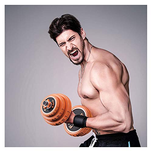 YLM 15 Kg de Carga Ajustable con Mancuernas de Fitness Peso Kit 2 en 1 Familia y Gimnasia Dedicado Dumbbell Set Barra Conjunto Mancuerna Dumbbell, Mancuerna Dama Mancuerna Hombres YLM 15 Kg de Carga Ajustable con Mancuernas de Fitness Peso Kit 2 en 1 Familia y Gimnasia Dedicado Dumbbell Set Barra Conjunto Mancuerna Dumbbell, Mancuerna Dama Mancuerna Hombres