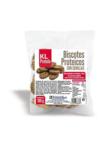 YNSADIET Pan BISCOTE 100 gr KL Protein, No aplicable