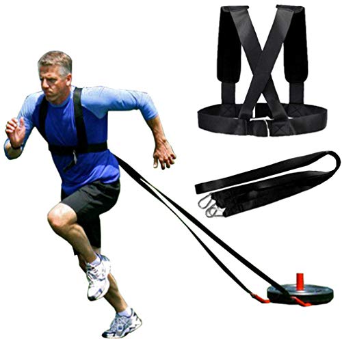 YNXing Arnés de Trineo Entrenamiento Entrenamiento de Resistencia y Asistencia Entrenamiento Físico Equipo de Cuerdas de Resistencia Mejorando la Velocidad, la Resistencia y la Fuerza YNXing Arnés de Trineo Entrenamiento Entrenamiento de Resistencia y Asistencia Entrenamiento Físico Equipo de Cuerdas de Resistencia Mejorando la Velocidad, la Resistencia y la Fuerza