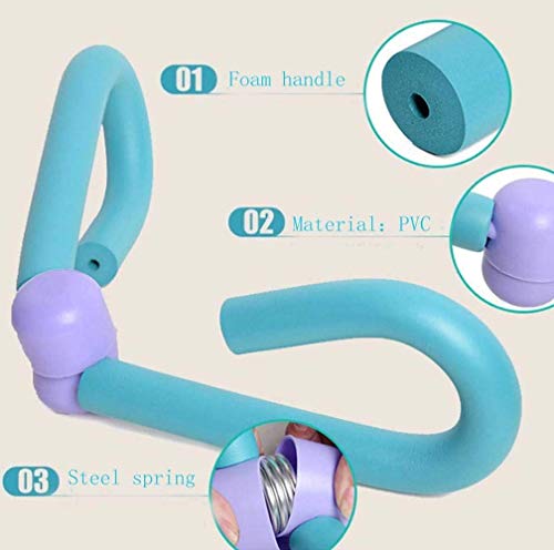 YNXing - Ejercitador de muslos, moldea, adelgaza y tonifica los muslos, los glúteos, los brazos y las piernas, equipo de gimnasio en casa para perder peso - B074CXK16C, 1, Púrpura YNXing - Ejercitador de muslos, moldea, adelgaza y tonifica los muslos, los glúteos, los brazos y las piernas, equipo de gimnasio en casa para perder peso - B074CXK16C, 1, Púrpura
