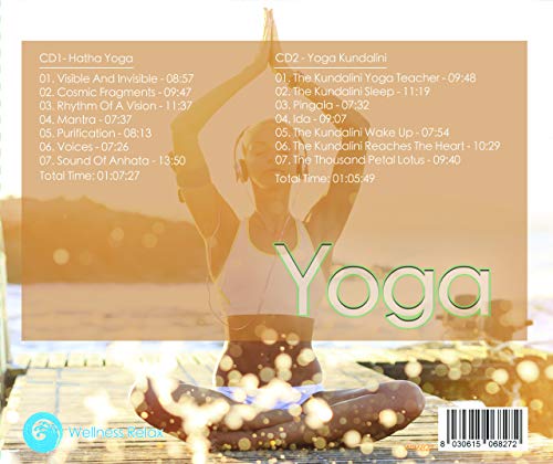 Yoga - Música para ejercicios de yoga Cd Doppio Wellness Relax