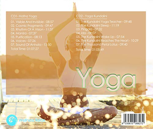 Yoga - Música para ejercicios de yoga Cd Doppio Wellness Relax Yoga - Música para ejercicios de yoga Cd Doppio Wellness Relax