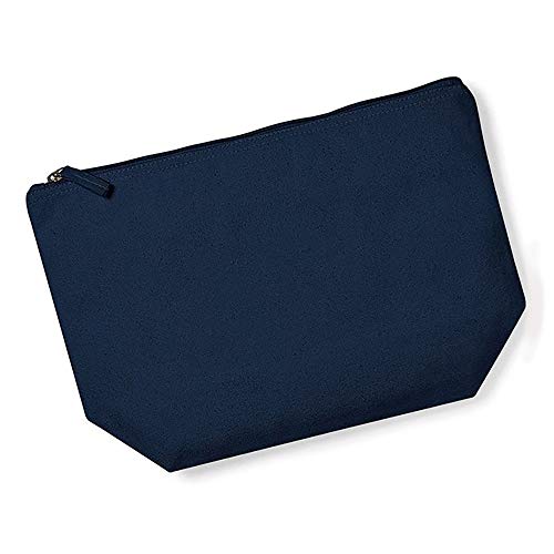 Yoga Studio Bolsa de Accesorios orgánica, Mujer, Azul Marino francés, Small