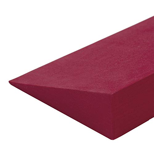 Yoga Studio Yoga Wedge – Raspberry, 50 x 15 x 5 cm, antideslizante EVA cuña para yoga Iyengar, accesorio de ejercicio ligero