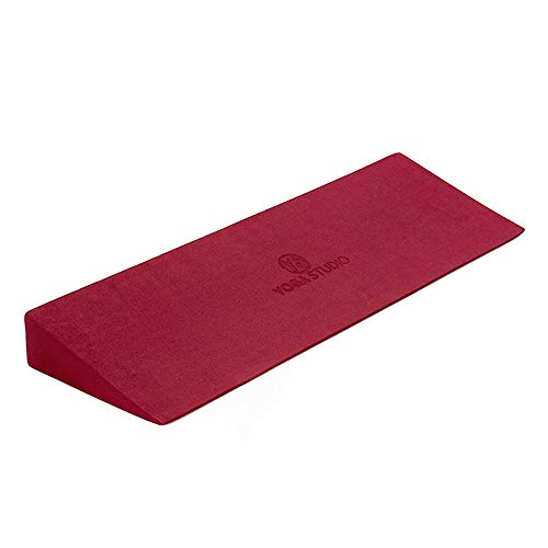 Yoga Studio Yoga Wedge – Raspberry, 50 x 15 x 5 cm, antideslizante EVA cuña para yoga Iyengar, accesorio de ejercicio ligero