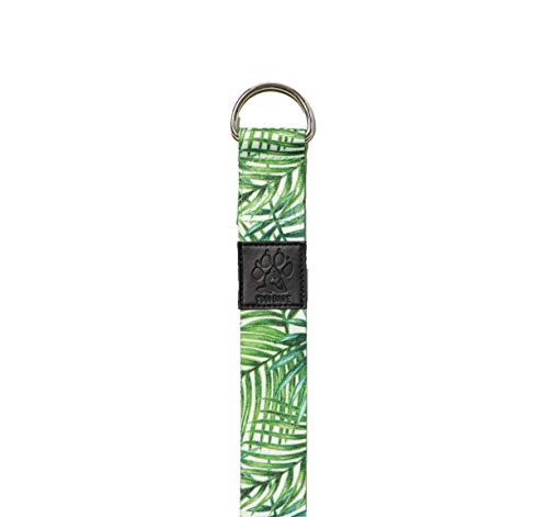 Yogi-Bare® Correa de Yoga - Cinta elástica y Resistente de 1,82 m de Largo con Anillas Ajustables en D - Palm Yogi-Bare® Correa de Yoga - Cinta elástica y Resistente de 1,82 m de Largo con Anillas Ajustables en D - Palm
