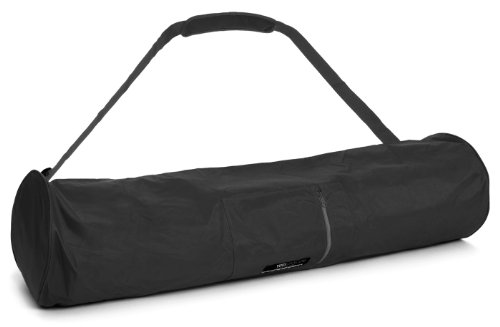 Yogistar Yogatasche Yogibag Extra Big - 100 Cm - Bolsa para colchoneta de Yoga (100 cm, Nylon), Color Negro, Talla Talla única