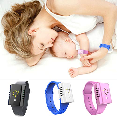 YOKING - Pulsera antimosquitos electrónica por ultrasonido + aceite esencial vegetal YOKING - Pulsera antimosquitos electrónica por ultrasonido + aceite esencial vegetal