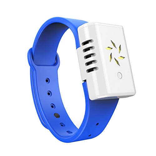YOKING - Pulsera antimosquitos electrónica por ultrasonido + aceite esencial vegetal YOKING - Pulsera antimosquitos electrónica por ultrasonido + aceite esencial vegetal
