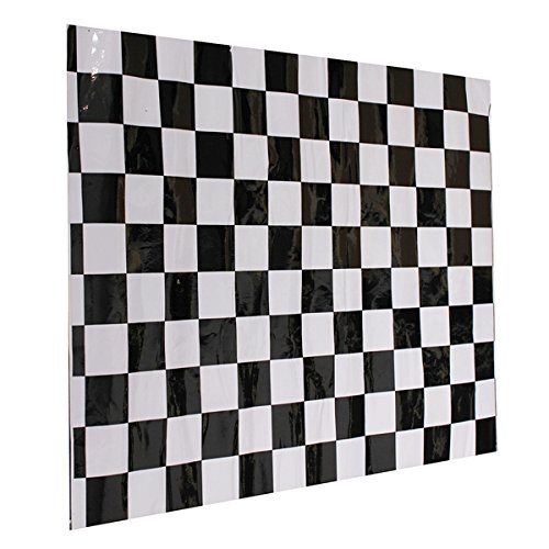 YONGYAO 2Pcs Checkered Patrón Vinilo Lado Espejo Pegatinas para Mini Cooper YONGYAO 2Pcs Checkered Patrón Vinilo Lado Espejo Pegatinas para Mini Cooper
