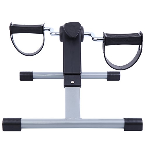 Yonntech Pedales de fitness plegables para brazo y pierna con pantalla LCD, para ejercicio, para interior o interior piernas de fitness brazos muslo tóner tonificación máquina de entrenamient