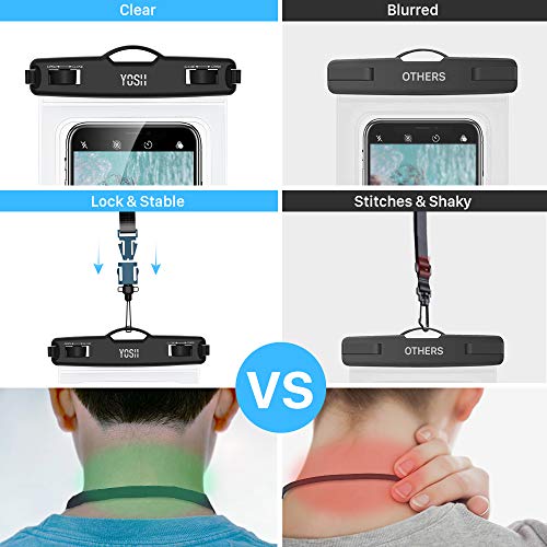 YOSH Funda Impermeable Móvil IPX8 Universal 2 Unidades, Bolsa para Móvil Estanca a Prueba de Agua para iPhone 12 Pro MAX 11 XR X 8 7 Galaxy Note 20 S20 Xiaomi Poco X3 Huawei Mate40 Pro hasta 7'' YOSH Funda Impermeable Móvil IPX8 Universal 2 Unidades, Bolsa para Móvil Estanca a Prueba de Agua para iPhone 12 Pro MAX 11 XR X 8 7 Galaxy Note 20 S20 Xiaomi Poco X3 Huawei Mate40 Pro hasta 7''