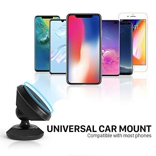 YOSH Soporte Magnético Móvil Coche Universal, Iman Móvil Coche Soporte Auto Salpicadero 360° Rotación para iPhone 12 11 Pro XS MAX X 8 7, Galaxy Xiaomi Dispositivo GPS y ect YOSH Soporte Magnético Móvil Coche Universal, Iman Móvil Coche Soporte Auto Salpicadero 360° Rotación para iPhone 12 11 Pro XS MAX X 8 7, Galaxy Xiaomi Dispositivo GPS y ect