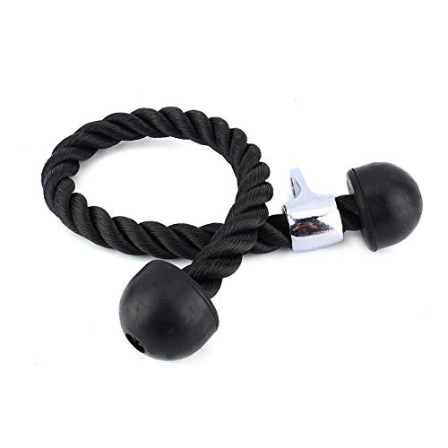 Yosoo Health Gear Agarre Cuerda Triceps, Barra Entrenamiento Pesas Biceps, Tirón De Cuerda De Tríceps, Accesorio De Cable De Cuerda De Bíceps Resistente para Entrenamiento De Fuerza De Brazos Yosoo Health Gear Agarre Cuerda Triceps, Barra Entrenamiento Pesas Biceps, Tirón De Cuerda De Tríceps, Accesorio De Cable De Cuerda De Bíceps Resistente para Entrenamiento De Fuerza De Brazos