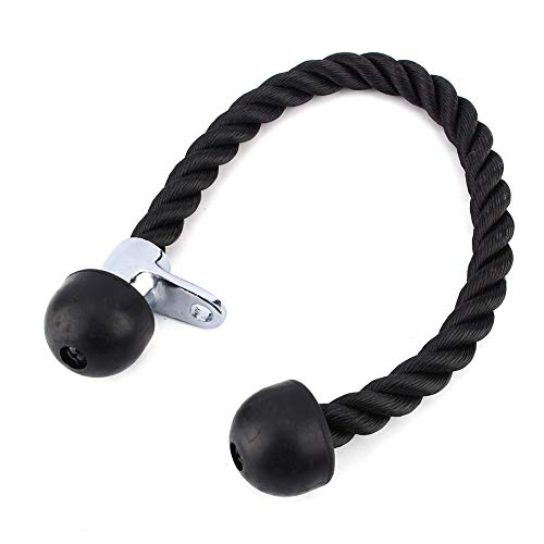 Yosoo Health Gear Agarre Cuerda Triceps, Barra Entrenamiento Pesas Biceps, Tirón De Cuerda De Tríceps, Accesorio De Cable De Cuerda De Bíceps Resistente para Entrenamiento De Fuerza De Brazos Yosoo Health Gear Agarre Cuerda Triceps, Barra Entrenamiento Pesas Biceps, Tirón De Cuerda De Tríceps, Accesorio De Cable De Cuerda De Bíceps Resistente para Entrenamiento De Fuerza De Brazos