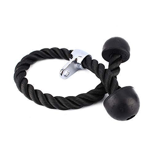 Yosoo Health Gear Agarre Cuerda Triceps, Barra Entrenamiento Pesas Biceps, Tirón De Cuerda De Tríceps, Accesorio De Cable De Cuerda De Bíceps Resistente para Entrenamiento De Fuerza De Brazos Yosoo Health Gear Agarre Cuerda Triceps, Barra Entrenamiento Pesas Biceps, Tirón De Cuerda De Tríceps, Accesorio De Cable De Cuerda De Bíceps Resistente para Entrenamiento De Fuerza De Brazos