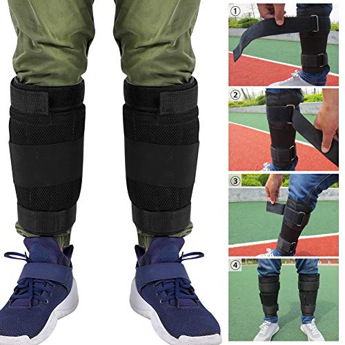 Yosoo Health Gear Pesas de Tobillo, Correa de Pierna de Peso Ajustable para Fitness, Ejercicio, Caminar, Trotar, Gimnasia, aeróbicos, Gimnasio Yosoo Health Gear Pesas de Tobillo, Correa de Pierna de Peso Ajustable para Fitness, Ejercicio, Caminar, Trotar, Gimnasia, aeróbicos, Gimnasio