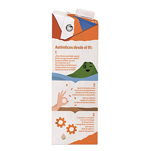 Yosoy - Bebida Vegetal de Avena - Caja de 6 x 1L Yosoy - Bebida Vegetal de Avena - Caja de 6 x 1L