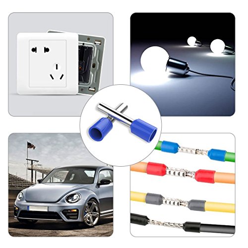 YoungRich Conectores Terminales Electricos Cable Kit con 8 Colores Crimpadora de Terminales con 880pcs Terminales Juego Aislante Casquillos YoungRich Conectores Terminales Electricos Cable Kit con 8 Colores Crimpadora de Terminales con 880pcs Terminales Juego Aislante Casquillos