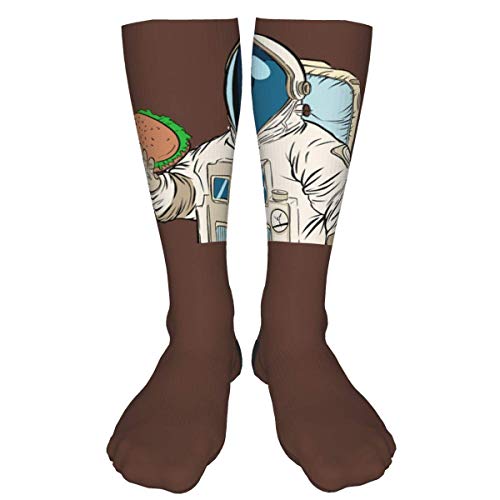 YOUPENG —Pngtree — Astronaut Illustration Pop Eat Burger_5329807 Medias Transpirables Ideal para Correr, Hacer Deporte, Estar médico, Durante el Embarazo y Viajar (Largo : 50cm) YOUPENG —Pngtree — Astronaut Illustration Pop Eat Burger_5329807 Medias Transpirables Ideal para Correr, Hacer Deporte, Estar médico, Durante el Embarazo y Viajar (Largo : 50cm)