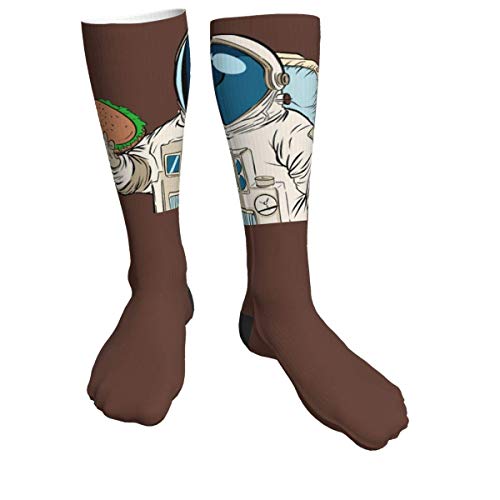 YOUPENG —Pngtree — Astronaut Illustration Pop Eat Burger_5329807 Medias Transpirables Ideal para Correr, Hacer Deporte, Estar médico, Durante el Embarazo y Viajar (Largo : 50cm) YOUPENG —Pngtree — Astronaut Illustration Pop Eat Burger_5329807 Medias Transpirables Ideal para Correr, Hacer Deporte, Estar médico, Durante el Embarazo y Viajar (Largo : 50cm)
