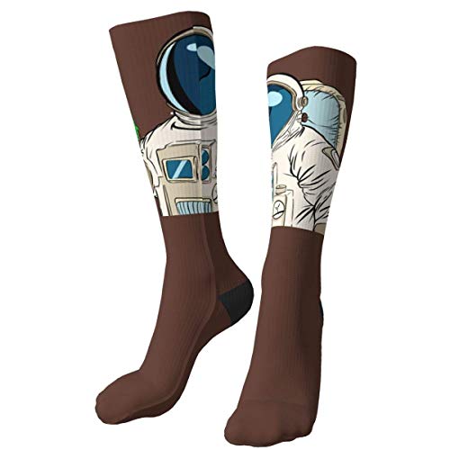 YOUPENG —Pngtree — Astronaut Illustration Pop Eat Burger_5329807 Medias Transpirables Ideal para Correr, Hacer Deporte, Estar médico, Durante el Embarazo y Viajar (Largo : 50cm) YOUPENG —Pngtree — Astronaut Illustration Pop Eat Burger_5329807 Medias Transpirables Ideal para Correr, Hacer Deporte, Estar médico, Durante el Embarazo y Viajar (Largo : 50cm)