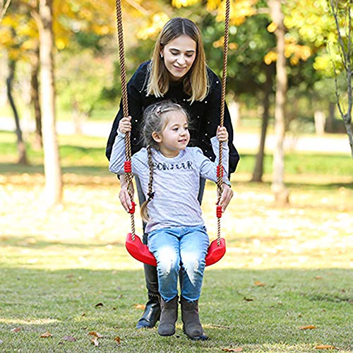 You's Auto 3 Colores Columpio Infantiles Asientode de Plástico para Jardin y Interior Casa con Cuerda Ajustable para Niños (Azul) You's Auto 3 Colores Columpio Infantiles Asientode de Plástico para Jardin y Interior Casa con Cuerda Ajustable para Niños (Azul)