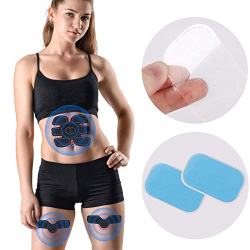 YOUYIKE® 50 Piezas EMS Gel Hojas, ABS Estimulador Muscular Repuesto De Repuesto Accesorios,Cinturón Tonificador De Abdominal Músculo De Tóner De Repuesto De Almohadillas De Repuesto YOUYIKE® 50 Piezas EMS Gel Hojas, ABS Estimulador Muscular Repuesto De Repuesto Accesorios,Cinturón Tonificador De Abdominal Músculo De Tóner De Repuesto De Almohadillas De Repuesto