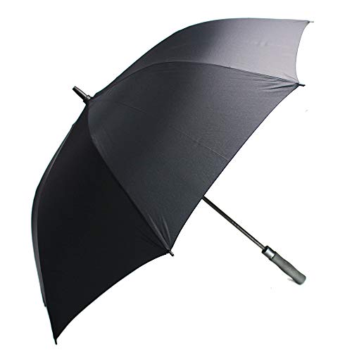 YOUYOUCOLORFUL Paraguas personalizado - Diseño Logo Golf Paraguas grande 62 pulgadas resistente al viento impermeable - Abierto automático - Portátil - para hombres y mujeres