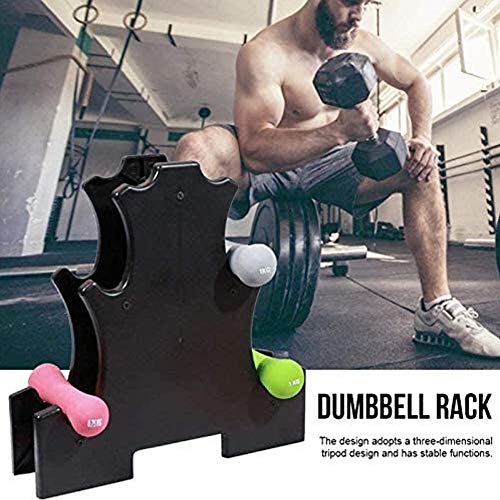 ysister Almacenamiento de Mancuernas, Soporte para Mancuernas de Plástico, Soporte para Mancuernas para el hogar Compacto (sin incluir Mancuernas) ysister Almacenamiento de Mancuernas, Soporte para Mancuernas de Plástico, Soporte para Mancuernas para el hogar Compacto (sin incluir Mancuernas)
