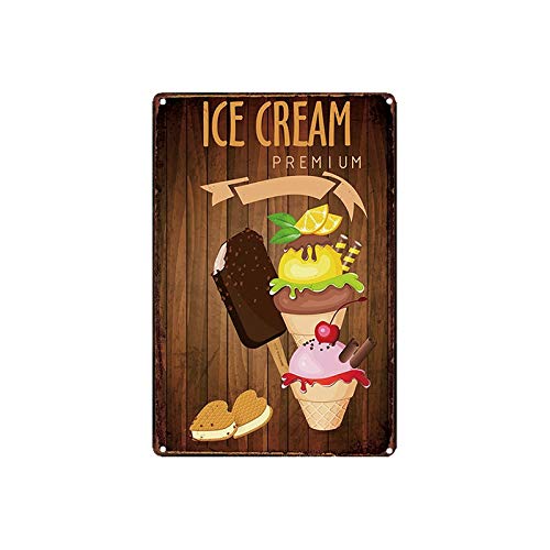yuandp Menú sándwich Helado Burger Field Logo Restaurante Restaurante de Comida rápida Cartel de hojalata de Metal Cocina decoración de la Pared Placa Retro 20x30cm 24 yuandp Menú sándwich Helado Burger Field Logo Restaurante Restaurante de Comida rápida Cartel de hojalata de Metal Cocina decoración de la Pared Placa Retro 20x30cm 24