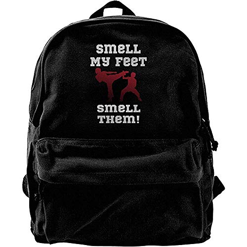 Yuanmeiju Bolsas de Libros para la Escuela universitaria, Mochila de Viaje, mmochila clásica de Lona, Bolsa para computadora portátil Mell My Feet Karate, Mochila Informal de Hombro Yuanmeiju Bolsas de Libros para la Escuela universitaria, Mochila de Viaje, mmochila clásica de Lona, Bolsa para computadora portátil Mell My Feet Karate, Mochila Informal de Hombro