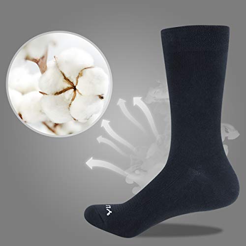 YUEDGE 5 Pares Casuales de Algodón para Hombres Calcetines Transpirables Calcetines de Trabajo (XL) YUEDGE 5 Pares Casuales de Algodón para Hombres Calcetines Transpirables Calcetines de Trabajo (XL)