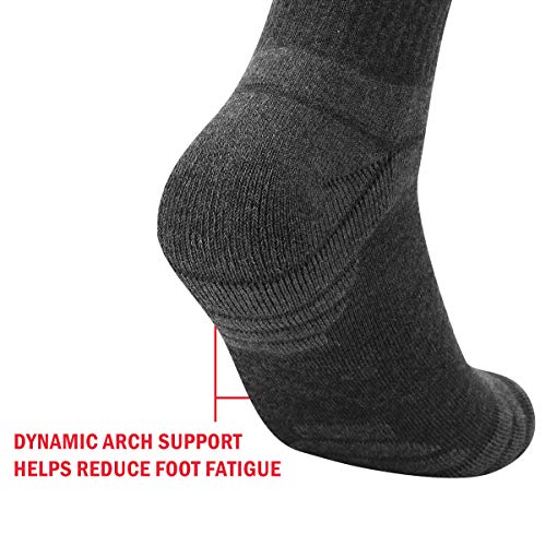 YUEDGE 5 Pares Hombres Senderismo Calcetines para Trekking Transpirable Anti-ampollas, Alto Rendimiento (XL) YUEDGE 5 Pares Hombres Senderismo Calcetines para Trekking Transpirable Anti-ampollas, Alto Rendimiento (XL)