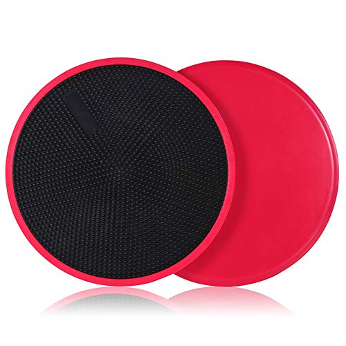 Yuemizi Sliders de Fitness para Suelos de Madera o con Alfombra - Discos Deslizantes de Doble Cara para Ejercicios de Abdominales - Discos de Entrenamiento para Hombre y Mujer para Casa y Gym (2 Uds) Yuemizi Sliders de Fitness para Suelos de Madera o con Alfombra - Discos Deslizantes de Doble Cara para Ejercicios de Abdominales - Discos de Entrenamiento para Hombre y Mujer para Casa y Gym (2 Uds)
