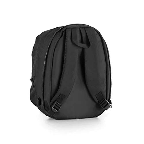 Yukatana Almer Mochila de Trekking 80 L Volumen - Cubierta Lluvia integrada, Cintas y Accesorios Acampada, 40x80x35cm, Respaldo, Mochila excursión de día extraíble, montaña Negra/Negra